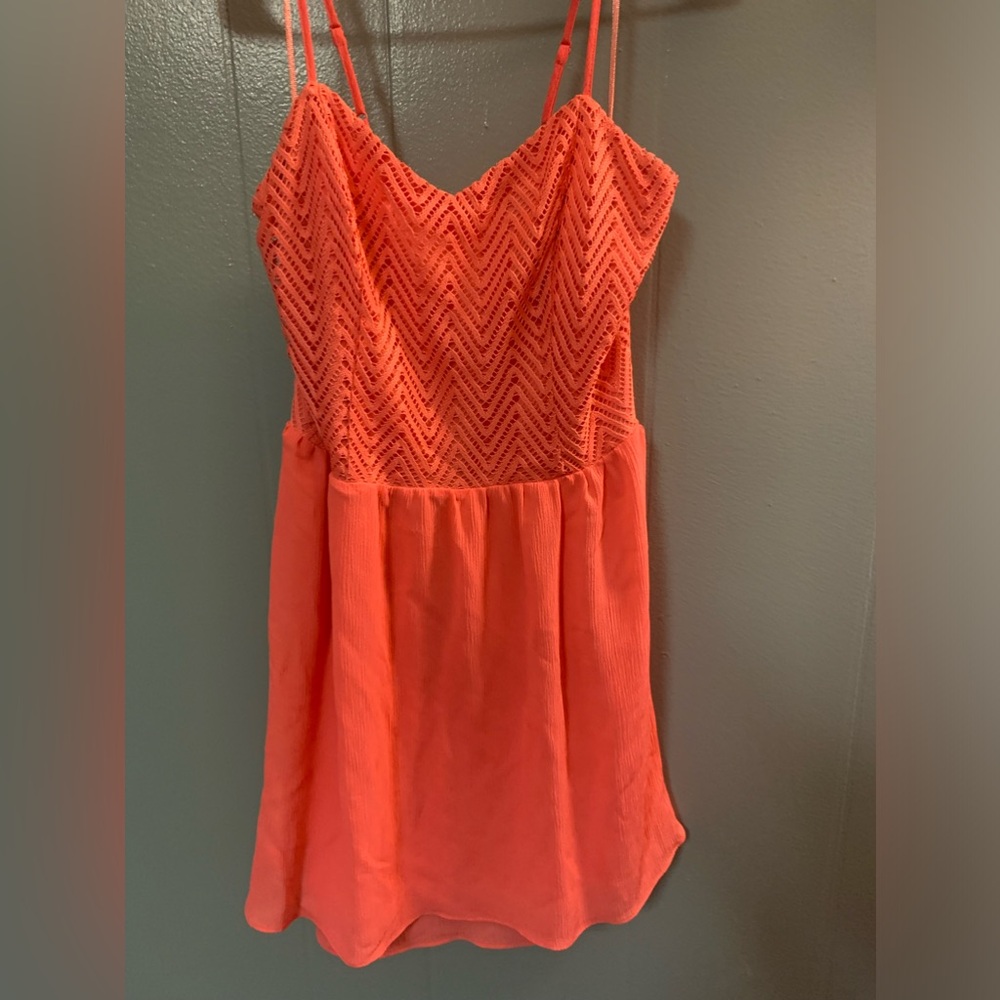 Candies Coral/Pink Summer Dress